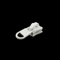 Thumbnail Image for YKK® VISLON® #5 Metal Sliders #5VSDFW Non-Locking Short Single Pull Tab White