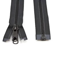 Thumbnail Image for YKK VISLON #8 Separating Zipper Automatic Lock Long Double Pull Metal Slider 30