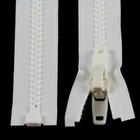 Thumbnail Image for YKK VISLON #10 Separating Zipper Automatic Lock Double Pull Plastic Slider 48