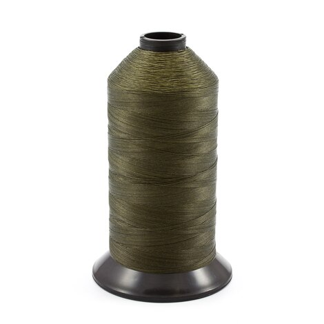 Image for Coats Polymatic Bonded Monocord Dacron Thread Size 125 Olive Drab 16-oz  (CUS)