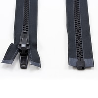 Thumbnail Image for YKK® VISLON® #10 Separating Zipper Automatic Lock Double Pull Plastic Slider #VFUVOL107TX 96