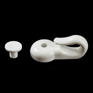 Thumbnail Image for Stayput Tent Wall Hook #50W Nylon White