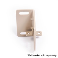 Thumbnail Image for Solair Vertical Curtain Double Gudgeon Cable Attachment Bracket Beige (One ea is 2 Brackets 1 Screw) 5