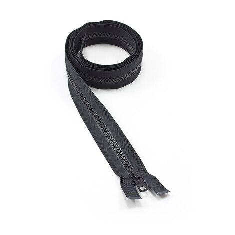 Image for YKK® VISLON® #5 Separating Zipper Automatic Lock Short Single Pull Metal Slider #VSOL56 48