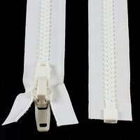 Thumbnail Image for YKK® VISLON® #10 Separating Zipper Automatic Lock Double Pull Plastic Slider #VFUVOL107TX 100
