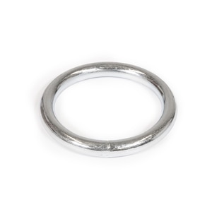 Thumbnail Image for O-Ring Steel Zinc Plated 2-1/2" ID x 3/8" 000-ga