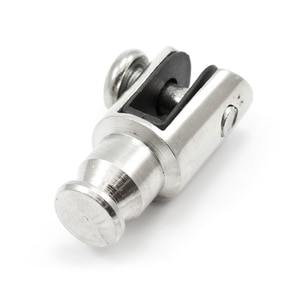 Thumbnail Image for Bimini Quick Release Deck Hinge Post #401 Stainless Steel Type 316 5/8" (use with Hinge 284108)