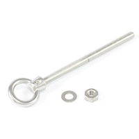 Thumbnail Image for SolaMesh Eye Bolt, Nut, Washer Stainless Steel Type 316 10mm x 150mm (3/8