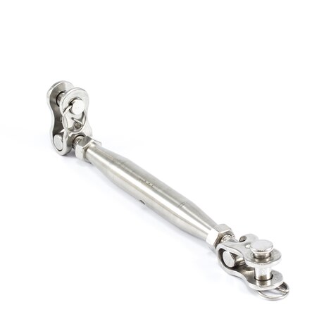 Image for Polyfab Pro Closed-Body Turnbuckle with Swivel Toggle Ends #SS-TBST-12 12mm (1/2