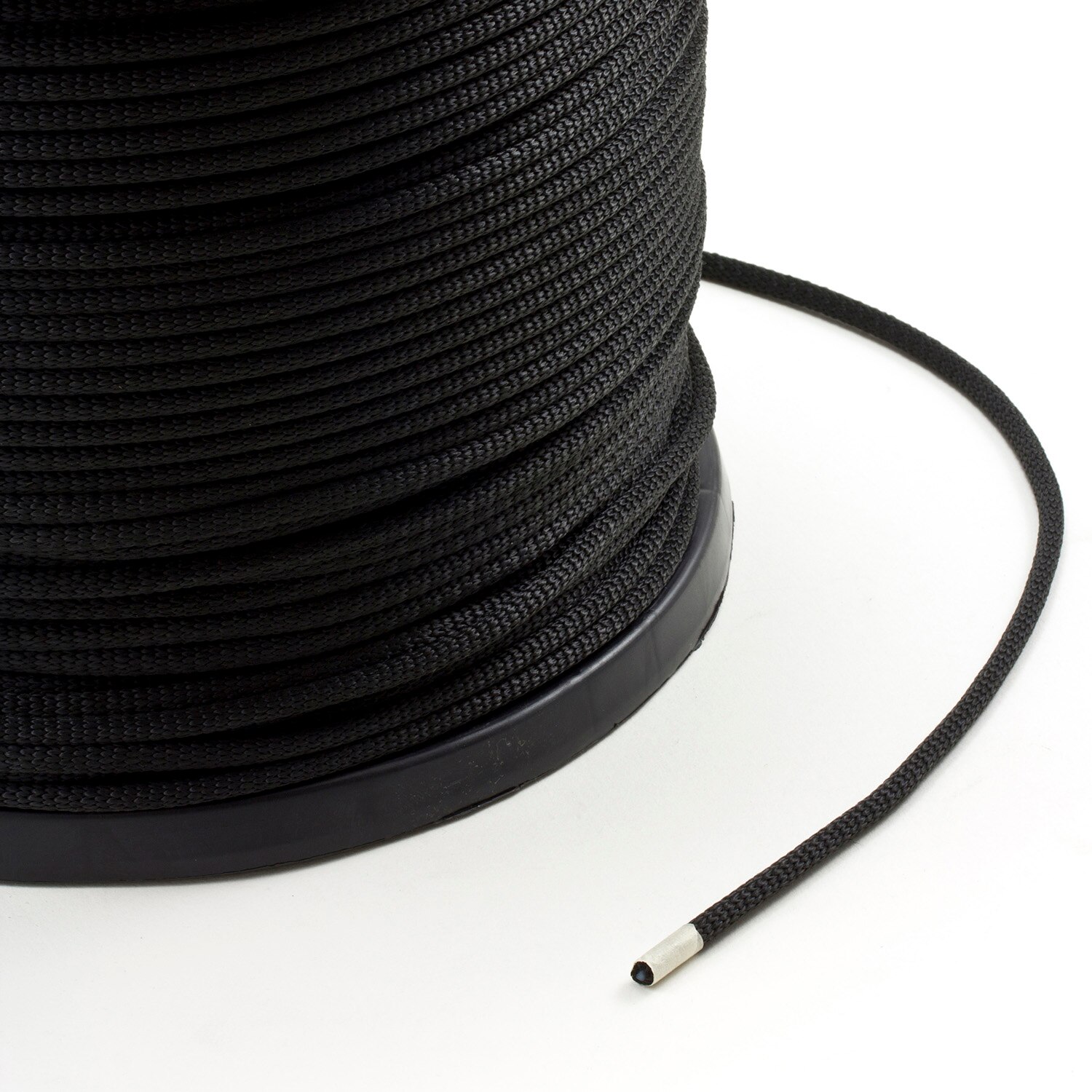 Neobraid Polyester Cord #8 1/4 x 1000' Black