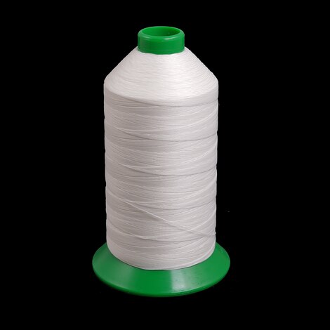 Image for A&E Poly Nu Bond Twisted Non-Wick Polyester Thread Size 138 White  16-oz