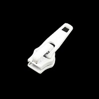 Thumbnail Image for YKK® ZIPLON® Metal Sliders #5CNDA5 AutoLok Single Pull Tab White 4