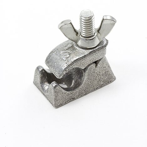 Image for Head Rod Clamp for Narrow Base Installation #30A-40 Aluminum 1/2