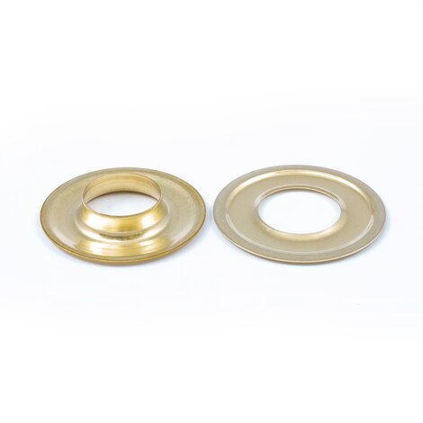 Image for DOT Grommet with Plain Washer #6 Brass 13/16