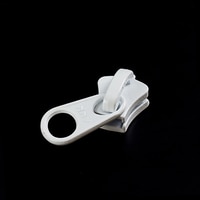 Thumbnail Image for YKK® VISLON® #10 Metal Sliders #10VFDFW Non-Locking Short Single Pull Tab White 0