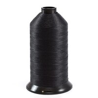 Thumbnail Image for Coats Polymatic Anti Wick Drip-Stop Bonded Monocord Dacron Thread Size FF Black (DISC) 1