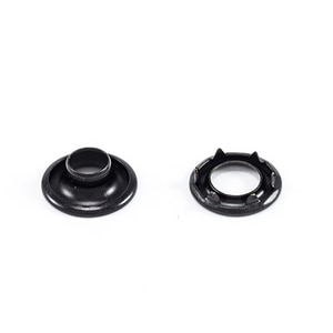 Thumbnail Image for DOT Rolled Rim Grommet with Spur Washer #0 Black 9/32" 1-gr