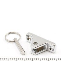 Thumbnail Image for Deck Hinge Angle 5 Degree with Quick Release Pin #N1846 Chrome Plated Zinc Die-Cast (CUS) 4