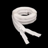 Thumbnail Image for YKK VISLON #10 Separating Zipper Automatic Lock Short Single Pull Plastic Slider 96