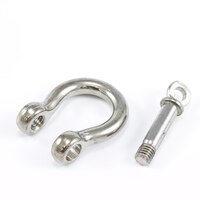 Thumbnail Image for Polyfab Pro Shackle Bow #SS-SBF-08 8mm 3