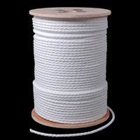 Thumbnail Image for 3-Strand Polypropylene Rope 1/4" x 600' White