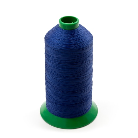Image for A&E Poly Nu Bond Twisted Non-Wick Polyester Thread Size 138 #4601 Pacific Blue 16-oz