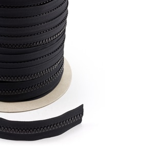 Thumbnail Image for YKK VISLON Chain #10VF 11/16" Tape Black  (Standard Pack 55 Yards)  (Full Rolls Only)