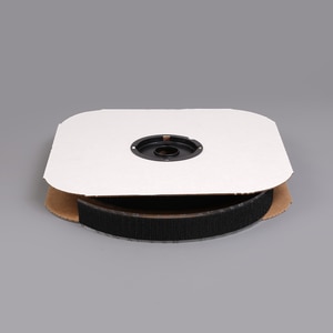 Thumbnail Image for VELCRO Brand Polyester Tape Hook #81 Adhesive Backing #155334 1" x 25-yd Black(Standard Pack 25 Yards) (Full Rolls Only)