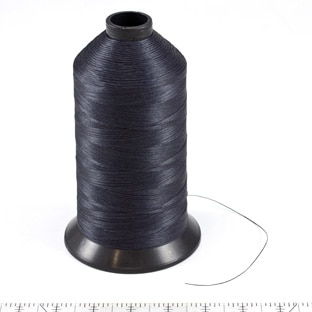 Image for Coats Polymatic Bonded Monocord Dacron Thread Size 125 Indigo 16-oz (DISC)