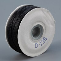 Thumbnail Image for Coats Ultra Dee Polyester Bobbins #U Size 138 Black 144-pk 0