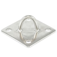 Thumbnail Image for SolaMesh Diagonal Eye Wall Plate Stainless Steel Type 316 100mm 1