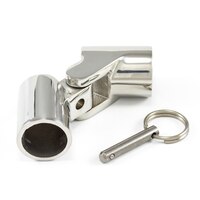 Thumbnail Image for Locking Rail Hinge w Quick Release Pin #9027204 Stainless Steel Type 316 7/8