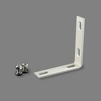 Thumbnail Image for Solair Vertical Curtain Hood Support L Bracket White