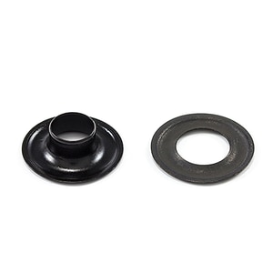 Thumbnail Image for DOT Grommet with Plain Washer #1 Black 9/32" 25-gr