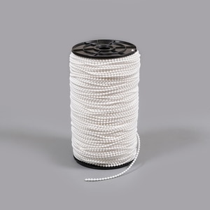 Thumbnail Image for Rollease Plastic Chain #10 820' with 6mm Bead Spacing White