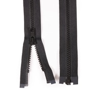 Thumbnail Image for YKK VISLON #5 Separating Zipper Automatic Lock Short Single Pull Metal Slider 96