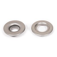 Thumbnail Image for DOT Rolled Rim Grommet with Spur Washer Stainless Steel 20MNS77250001XG #2 3/8