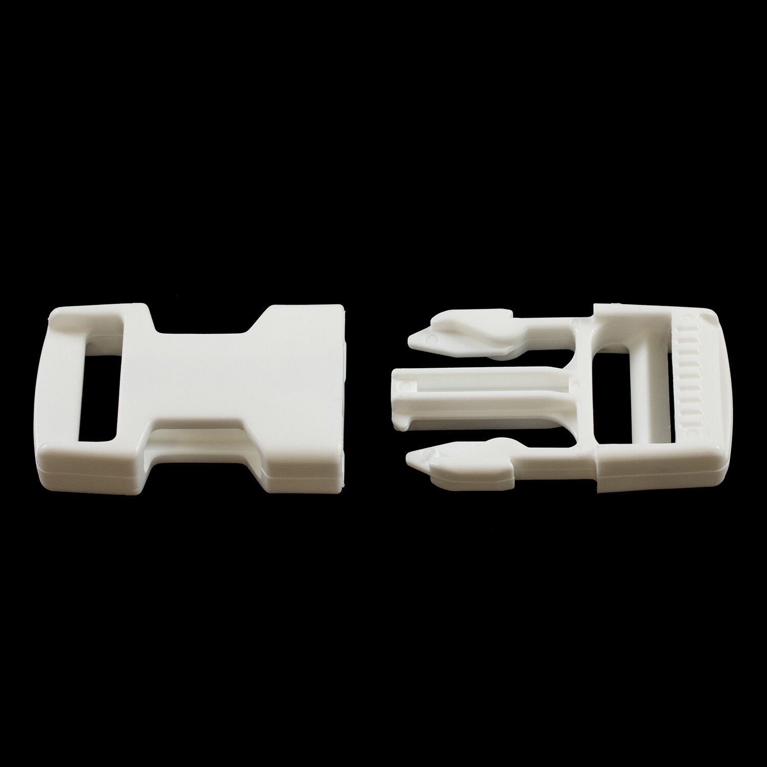 Buy 1 Inch White Side Release Plastic Buckles Online