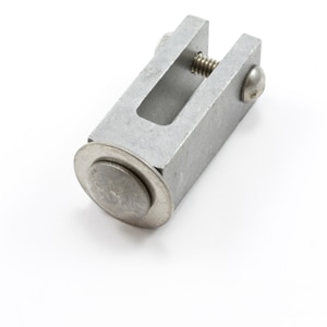 Thumbnail Image for Head Rod Jaw End #37C Aluminum Plated with Stainless Steel Fasteners