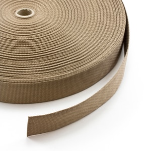 Thumbnail Image for Webbing Polypropylene 7166/PP001 2" x 100-yd Dark Beige