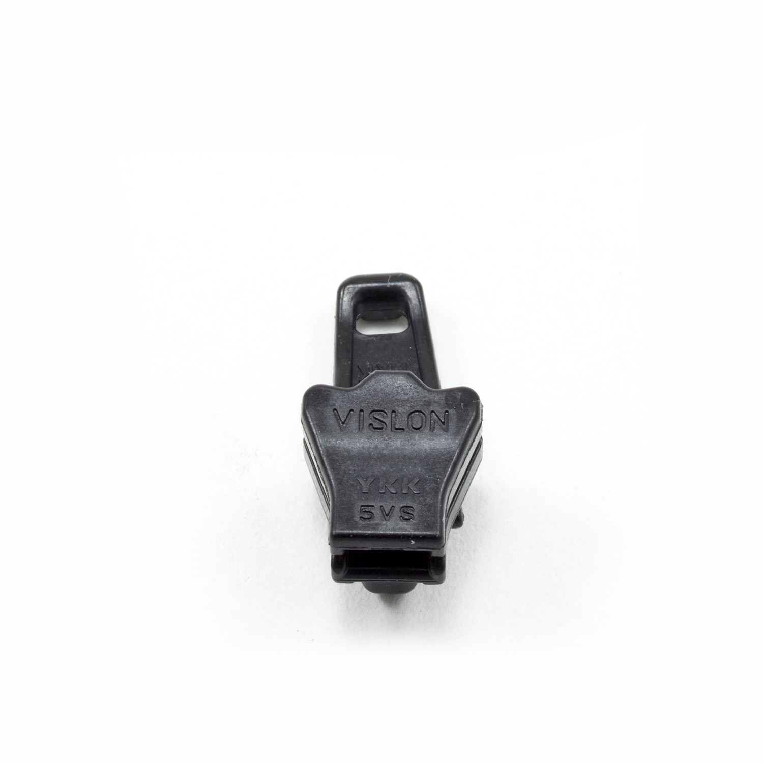 YKK® VISLON® #5 Plastic Sliders #5VSTF Non-Locking Short Single Pull Tab  Black