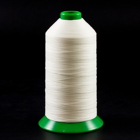 Image for A&E Poly Nu Bond Twisted Non-Wick Polyester Thread Right Twist Size 138 White  16 -oz