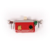 Thumbnail Image for Somfy Switch Decorator Toggle Maintained  Single Pole Ivory #1800380 2