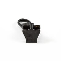 Thumbnail Image for YKK® VISLON® #5 Metal Sliders #5VSDFW Non-Locking Short Single Pull Tab Black 4