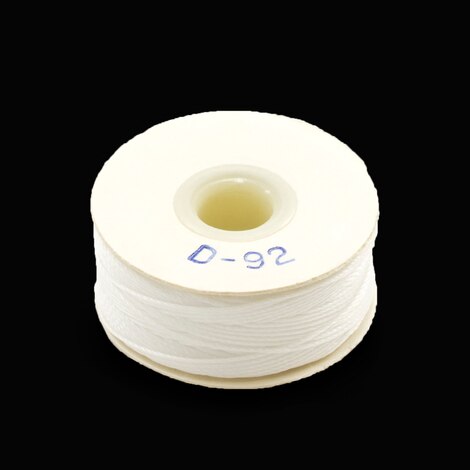 Image for Coats Ultra Dee Polyester Bobbins #M Size 92 White 144-pk