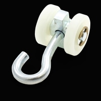 Thumbnail Image for Duratrack Trolley Two-Wheel Nylon Wheels with Bumper and 1" Hook #16NR1B
