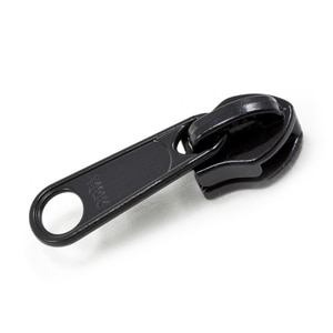 Thumbnail Image for YKK ZIPLON Metal Sliders #10CFDFL Non-Locking Long Single Pull Tab Black
