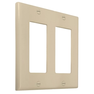 Thumbnail Image for Somfy Switch Plate 2 Gang Paddle Ivory #9011968  (DSO)