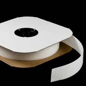 Thumbnail Image for VELCRO Brand Polyester Tape Hook #81 Standard Backing #190787 2" x 25-yd White(Standard Pack 25 Yards) (Full Rolls Only)