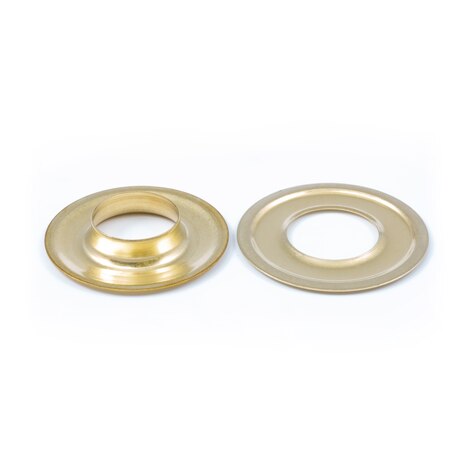 Image for DOT Grommet with Plain Washer #6 Brass 13/16
